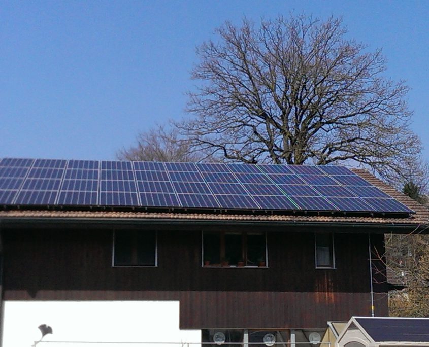 Photovoltaik Anlage Solar Gewerbe Soleis AG